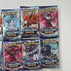 Pokemon Chilling Reign Booster Pack Lot (10 Packs) New/Sealed US Seller - Image 3