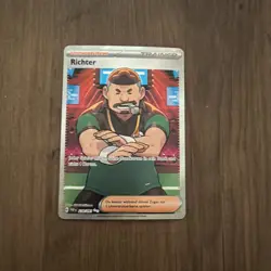 Richter 228/091 NM Deutsch Pokemon TCG Paldeas Schicksale Ultra Rare Full Art, - Image 1