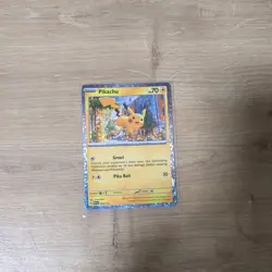 Pokemon TCG | McDonald's 2023 Promo | Pikachu | Promo M23 | Cosmo Holo | 006/015 - Image 1