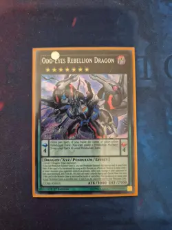 CORE-EN051 Odd-Eyes Rebellion Dragon Secret Rare 1st Edition NM Yugioh Card - Image 1