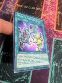 Yu-Gi-Oh! Magnet Induction King's Court KICO-EN009 1st Edition Super Rare NM - Image 2