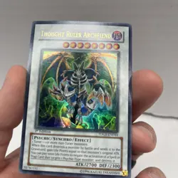 Yugioh! LP Thought Ruler Archfiend - TDGS-EN044 - Ultra Rare - 1st Edition LP - Image 2
