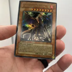 yugioh Tyrant Dragon LOD-034 1st Edition Ultra Rare Played - Image 5