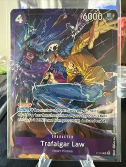 Trafalgar Law (Illustration Box Vol.6) P-093 One Piece Promotion Cards Foil - Image 1