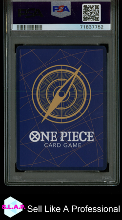 MONKEY D. LUFFY CHAMP.SET PURCHASE BONUS ONE PIECE JAP PROMOS 2022 001 PSA 10 - Image 2