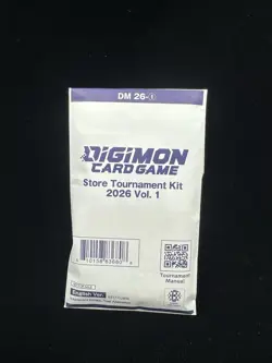 Digimon Card Game Store Tournament Kit 2026 Vol 1 SEALED - Image 1