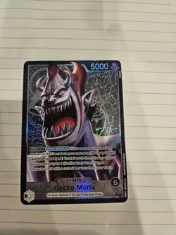 Gecko Moria (080) (Alternate Art) OP06-080 Wings of the Captain Foil - Image 1