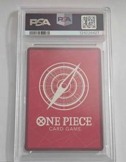 ONE PIECE WINGS OF THE CAPTAIN GECKO MORIA LEADER ALTERNATE ART OP06-080 PSA 10 - Image 2