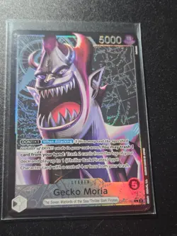 Gecko Moria OP06-080 Alt Art Leader One Piece TCG Wings of the Captain English - Image 1
