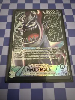 Gecko Moria (080) (Alternate Art) OP06-080 Wings of the Captain Foil - Image 1