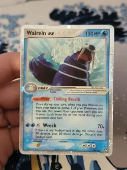 Walrein ex 99/108 Power Keepers Holo DMG Pokemon Card - Image 1