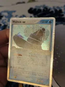 Walrein ex 99/108 Power Keepers Holo DMG Pokemon Card - Image 2