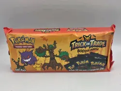 2024 Pokemon Halloween Trick or Trade Booster Bundle 120 Sealed Packs 360 Cards - Image 1