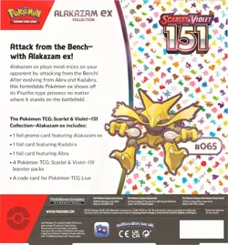 Pokemon TCG 151 Alakazam ex Collection Box Sealed Scarlet And Violet HOT ITEM! - Image 2