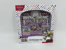 Pokemon TCG Alakazam EX Collection Box Sealed Scarlet And Violet 151 Ships ASAP 820650855269 - Image 1