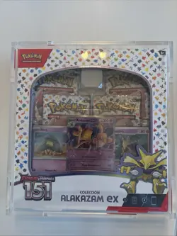 Pokemon TCG Scarlet and Violet 151 Alakazam EX Spanish Collection Booster Box - Image 1