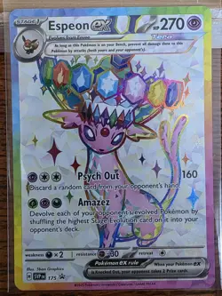 Umbreon 176, Espeon 175 Black Star Promo Full Art - Pokemon Prismatic Evolutions - Image 5