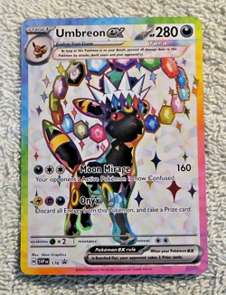 Umbreon 176, Espeon 175 Black Star Promo Full Art - Pokemon Prismatic Evolutions - Image 3