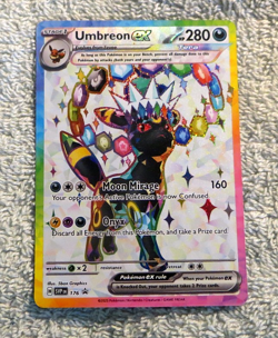 Umbreon 176, Espeon 175 Black Star Promo Full Art - Pokemon Prismatic Evolutions - Image 4