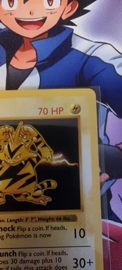Electabuzz 1st Edition 20/102 Base Set Rare WOTC Vintage Pokemon 1999 - Image 3