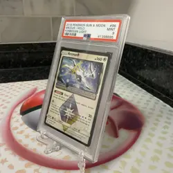 2018 Pokemon Sun & Moon Forbidden Light Arceus Holo Rare 96 PSA 9 Prism (G460) - Image 3