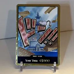 USA Seller! ONE PIECE DON !! [Gold Frame] (Iceburg)The Best PRB-01 ENGLISH!! - Image 1