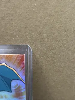 Topps Pokemon #06 Charizard Holo Foil TV Animation Series 1 Black Logo - Image 3