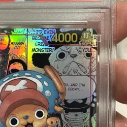 2024 One Piece PRB01 Premium Booster Manga Alt Art Tony Tony Chopper #6 PSA 10 - Image 4