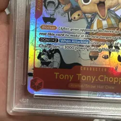 2024 One Piece PRB01 Premium Booster Manga Alt Art Tony Tony Chopper #6 PSA 10 - Image 5