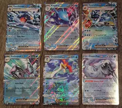 Lot of 6 Pokemon ex Cards - Paradox Rift, Paldea Evolved, Scarlet & Violet - NM - Image 1
