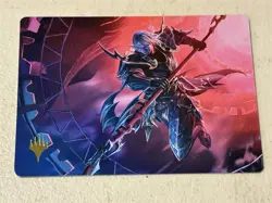 mtg gold stamped art card, Estinien Varlineau, Final Fantasy, 28/53 - Image 1