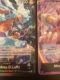 One Piece TCG Monkey.D.Luffy Lot Alternative Art Card English Edition (8) Cards - Image 5