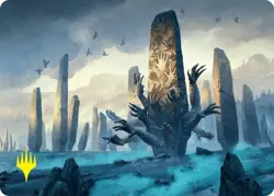 Soulstone Sanctuary (19/54) Art Card - Gold-Stamped Signature~19/54~NM~Art Serie - Image 1