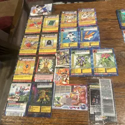 Digimon First Edition Cards Lot Sealed Packs Promo 1999 Digimon Vintage Card Lot - Image 2