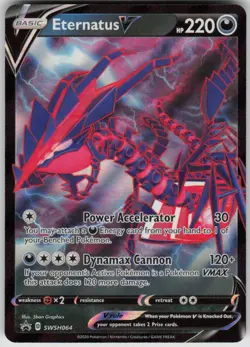 Pokemon Eternatus V - Promo SWSH: Sword & Shield Promo Cards SWSH064 NM - Image 1