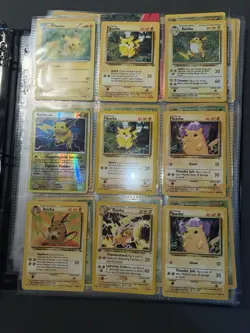 Massive Vintage Pokemon Card Collection Lot Binder Wotc Base Set Holos TCG 500+ - Image 4