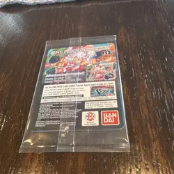 Bandai One Piece CCG Monkey D. Luffy US Voyage Holo Promo Card - GONZAGA - Image 2