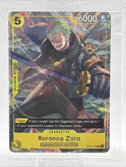 Roronoa Zoro (Illustration Box Vol.3) OP07-113 One Piece ~ SEALED PROMO CARD - Image 1
