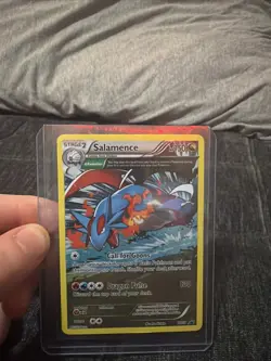 Pokemon Salamence XY59 XY Black Star PROMO Holo 2015 Card LP - Image 1