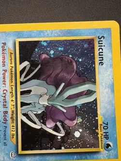 Suicune 14/64 Neo Revelation Holo - DOUBLE HOLO ERROR CARD - Wotc - vintage - Image 3