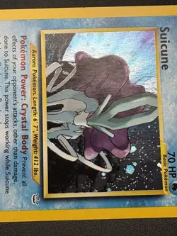 Suicune 14/64 Neo Revelation Holo - DOUBLE HOLO ERROR CARD - Wotc - vintage - Image 4