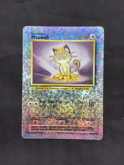 Pokemon Cards: Legendary Collection Reverse Holo: Meowth 53/110 - Image 1