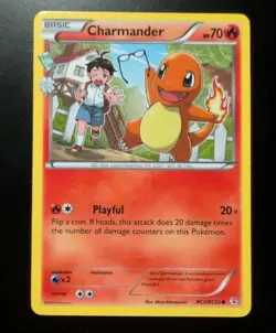 Charmander - RC3/RC32 - Pokemon Generations- Radiant Collection Common Card NM - Image 1