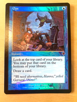 MTG Foil Opt Invasion GD - Image 1