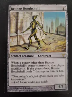 🔮Bronze Bombshell - Dissension - Magic The Gathering - MTG - Image 1