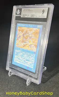 MTG Legends 1994 Wall of Vapor BGS 9.0 MINT Old School 93/94 - Image 3