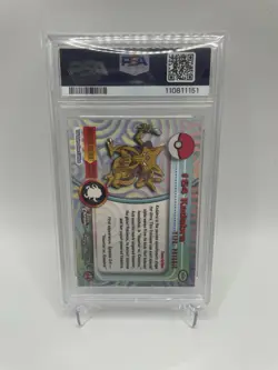 2000 Topps Chrome Pokemon T.V. #64 Kadabra PSA 5 - Image 2
