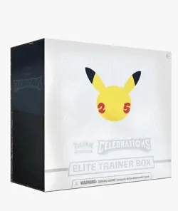 2021 Pokemon Celebrations Elite Trainer Box 25th Anniversary ETB NEW SEALED - Image 1
