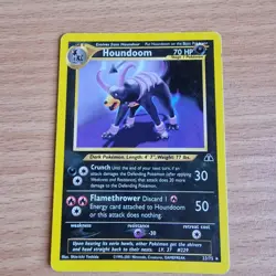 Pokemon TCG Houndoom Neo Discovery 23 Regular Unlimited Rare - Image 1