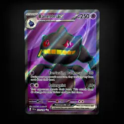 Pokemon TCG SV01: Scarlet & Violet Base Set Banette ex #229/198 Ultra Rare NM - Image 1